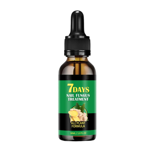 Natural Herbal Nail Fungus Treatment Serum Tincture: For nail fungus infections, cracked, rough, discolored nails, brittle and split toenails and fingernails. 7 Day Repair!
